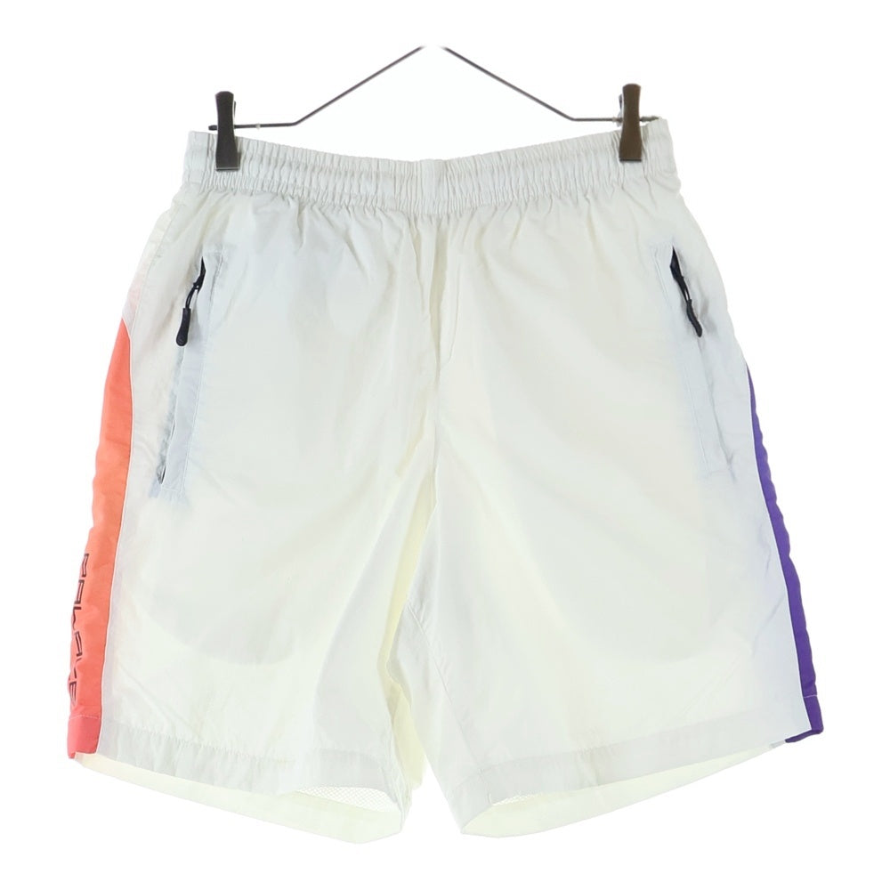 Palace Skateboards(パレススケートボーズ) 17AW Fader Shell Shorts フェーダー サイドライン シェル ウォーターショーツ ハーフパンツ ホワイト