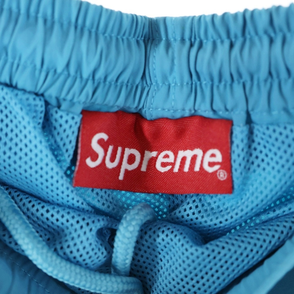 SUPREME(シュプリーム) 18SS Nylon Water Shorts スモールボックスロゴ ナイロンウォーターショーツ ハーフパンツ ブルー