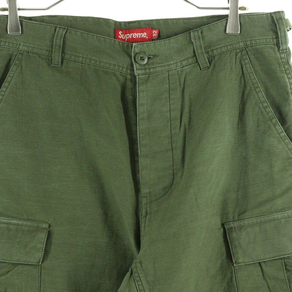SUPREME(シュプリーム) 15AW Cargo Pant ミリタリー カーゴパンツ カーキ