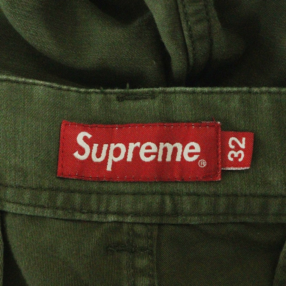 SUPREME(シュプリーム) 15AW Cargo Pant ミリタリー カーゴパンツ カーキ