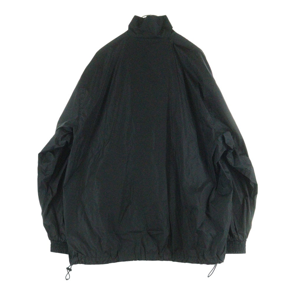 BALENCIAGA(バレンシアガ) 21AW SPORTY B TRACKSUIT JACKET スポーティ Bロゴ ジップアップ ナイロン トラックジャケット ブルゾン ブラック 663081
