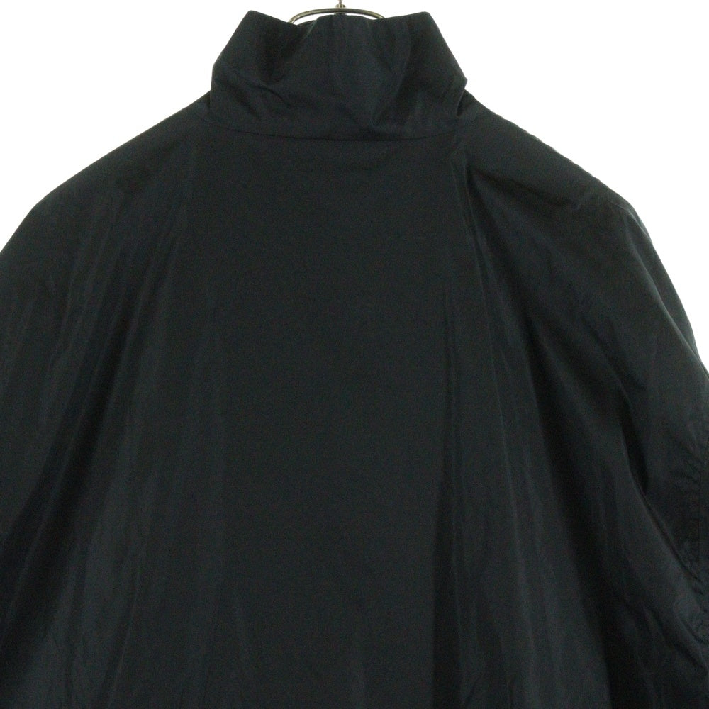 BALENCIAGA(バレンシアガ) 21AW SPORTY B TRACKSUIT JACKET スポーティ Bロゴ ジップアップ ナイロン トラックジャケット ブルゾン ブラック 663081