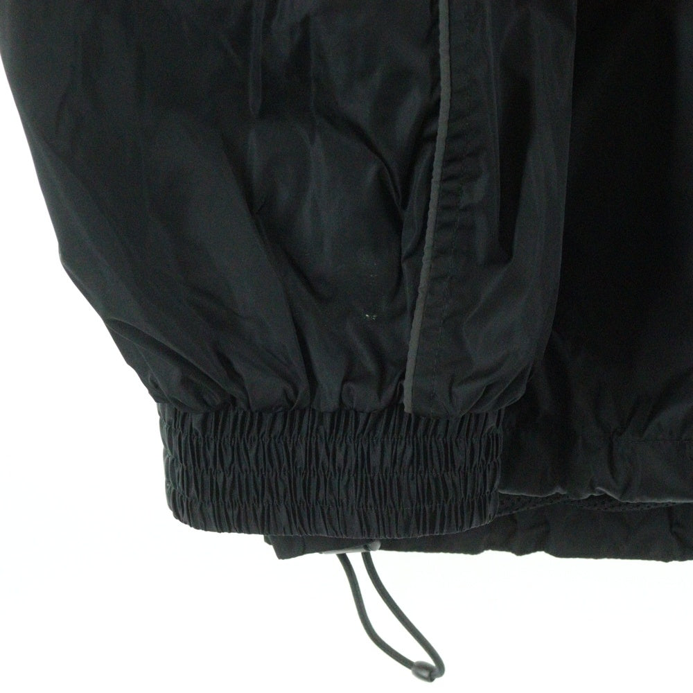 BALENCIAGA(バレンシアガ) 21AW SPORTY B TRACKSUIT JACKET スポーティ Bロゴ ジップアップ ナイロン トラックジャケット ブルゾン ブラック 663081