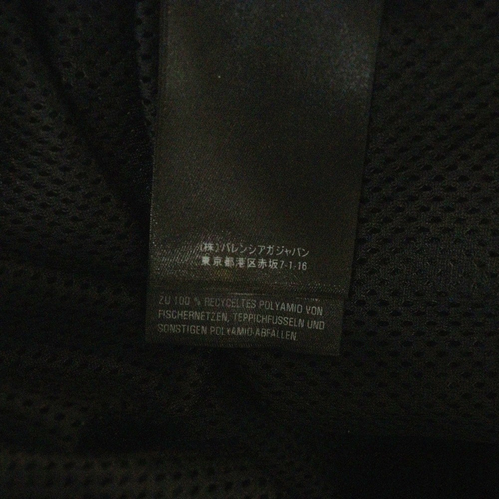 BALENCIAGA(バレンシアガ) 21AW SPORTY B TRACKSUIT JACKET スポーティ Bロゴ ジップアップ ナイロン トラックジャケット ブルゾン ブラック 663081