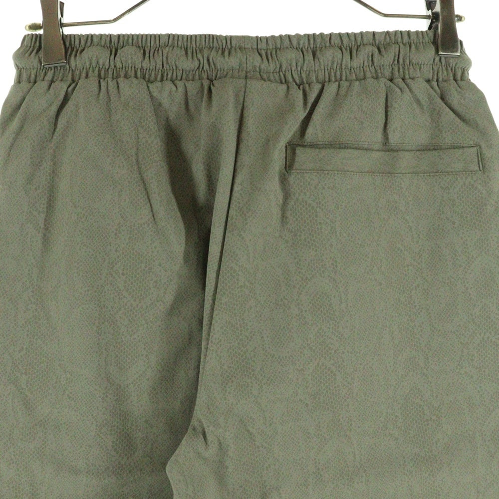 FUCKING AWESOME(ファッキンオーサム) ロゴプリント ナイロン トラックパンツ ベージュ