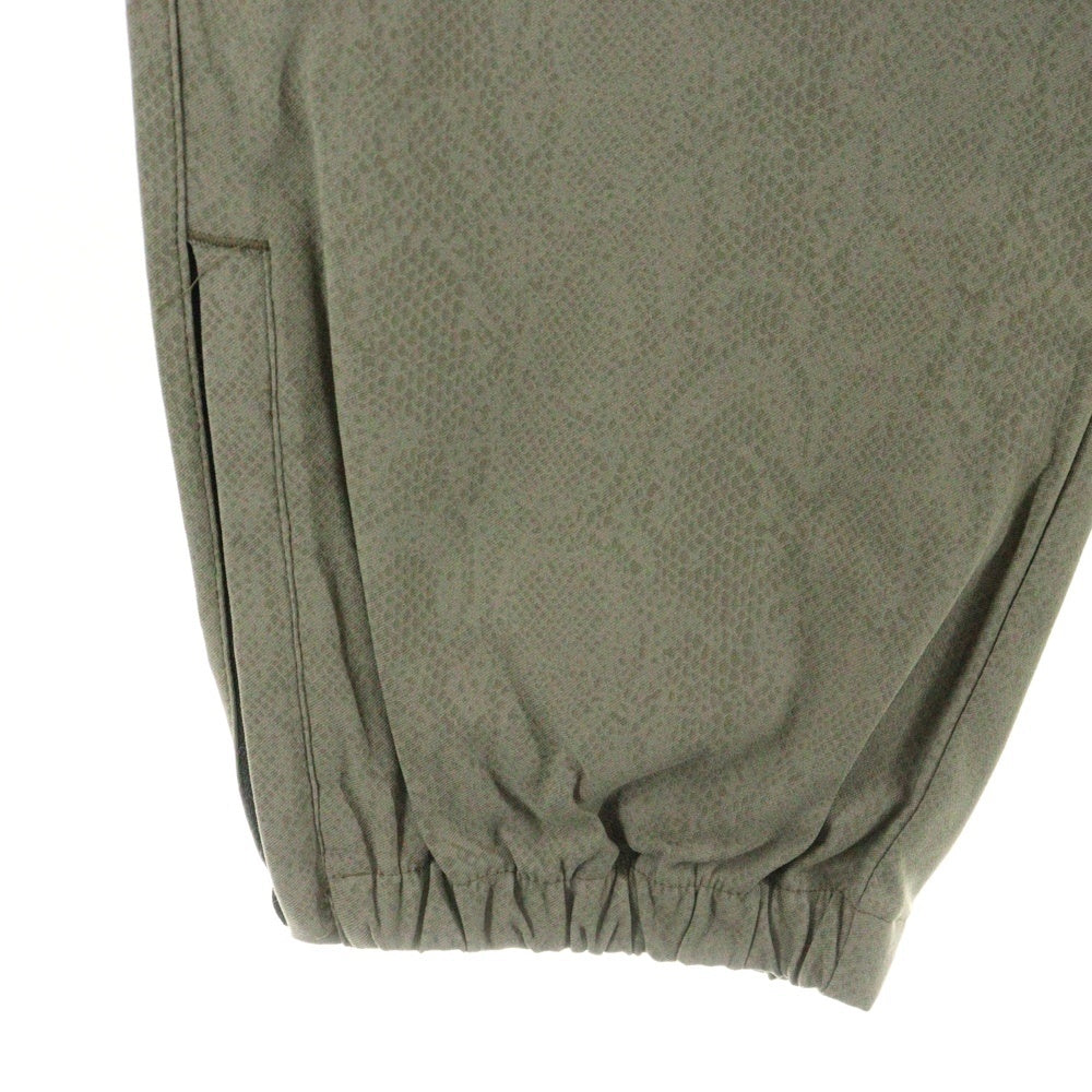 FUCKING AWESOME(ファッキンオーサム) ロゴプリント ナイロン トラックパンツ ベージュ