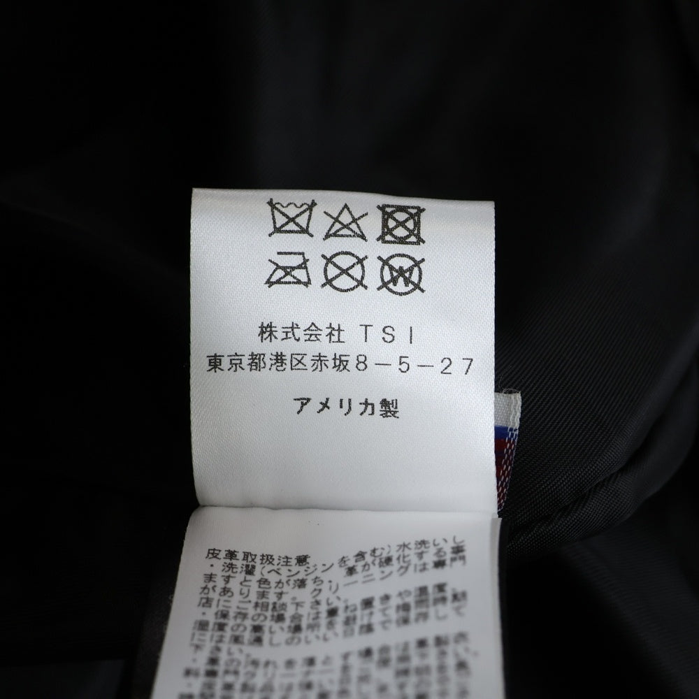 SCHOTT(ショット) ダブルライダースジャケット レザージャケット ブラック 7822950009