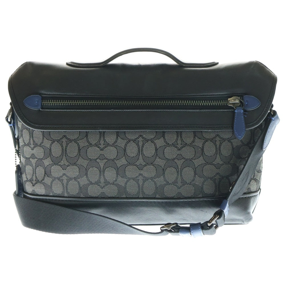 COACH(コーチ) リーグメッセンジャーバッグ 2WAY ショルダーバッグ ハンドバッグ ブラック/ブラウン C3794