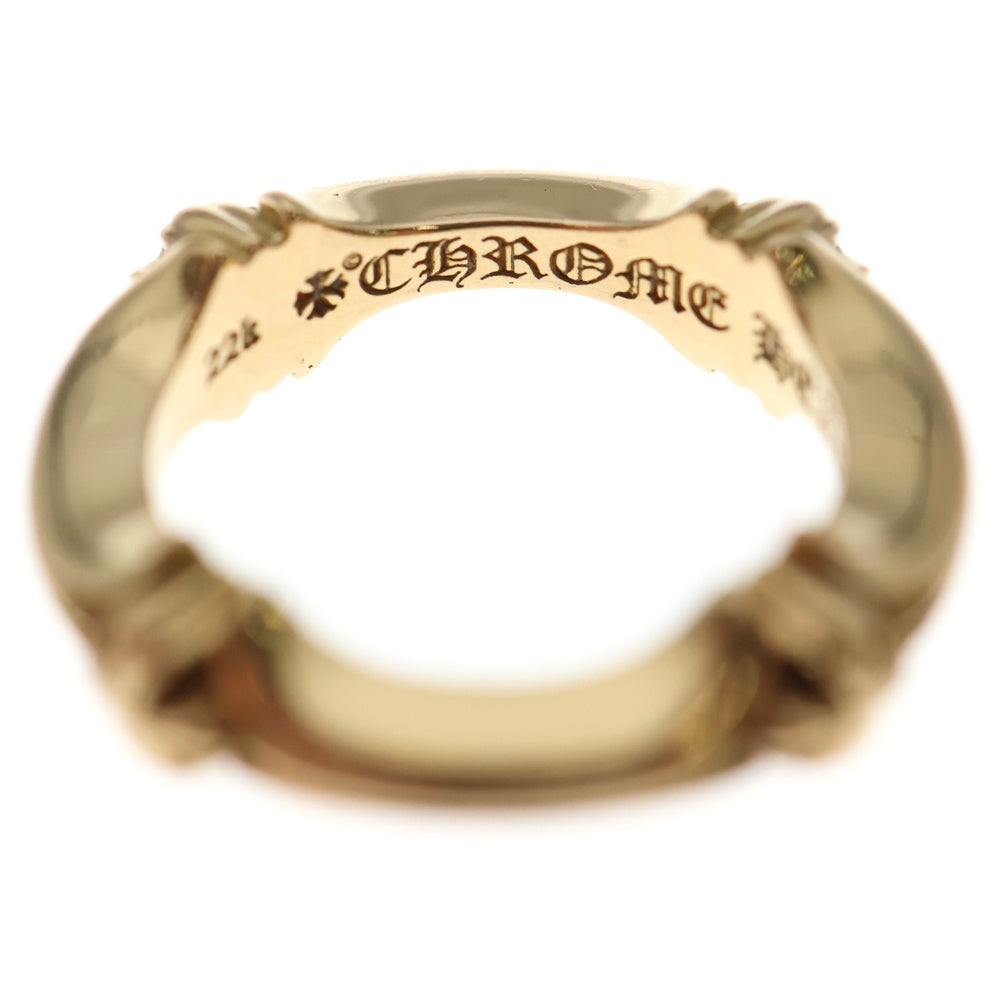 CHROME HEARTS(クロムハーツ) 22K PLUS AND BONE RING プラスアンドボーン リング ゴールド