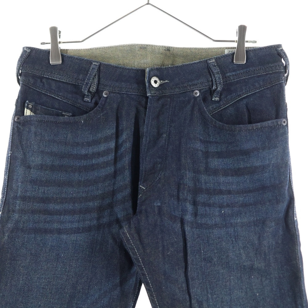 DIESEL(ディーゼル) IAKOP ボタンフライ スリムデーパードデニムパンツ インディゴ WASH0845G