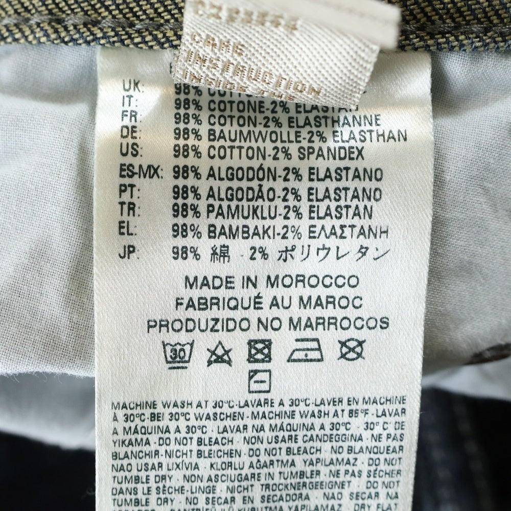 DIESEL(ディーゼル) IAKOP ボタンフライ スリムデーパードデニムパンツ インディゴ WASH0845G