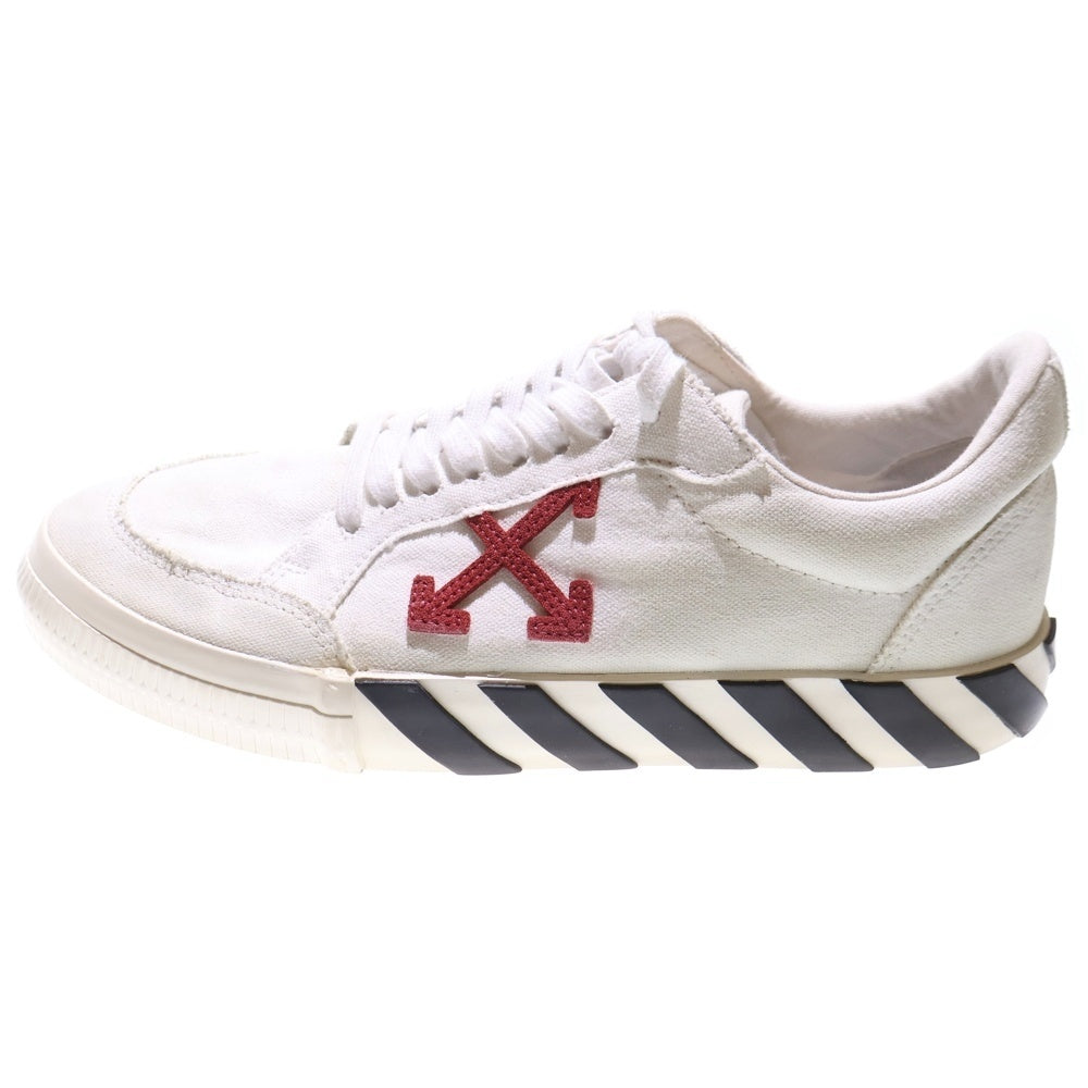 OFF-WHITE(オフホワイト) VULC LOW アローロゴ ローカットスニーカー ホワイト OMIA085R20C21018193