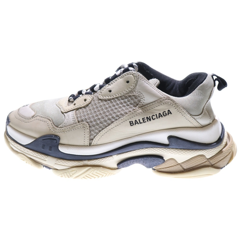 BALENCIAGA(バレンシアガ) TRIPLE S トリプルエス ダッド ローカットスニーカー ベージュ 536737