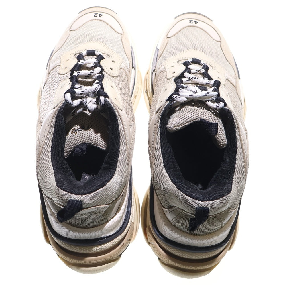 BALENCIAGA(バレンシアガ) TRIPLE S トリプルエス ダッド ローカットスニーカー ベージュ 536737