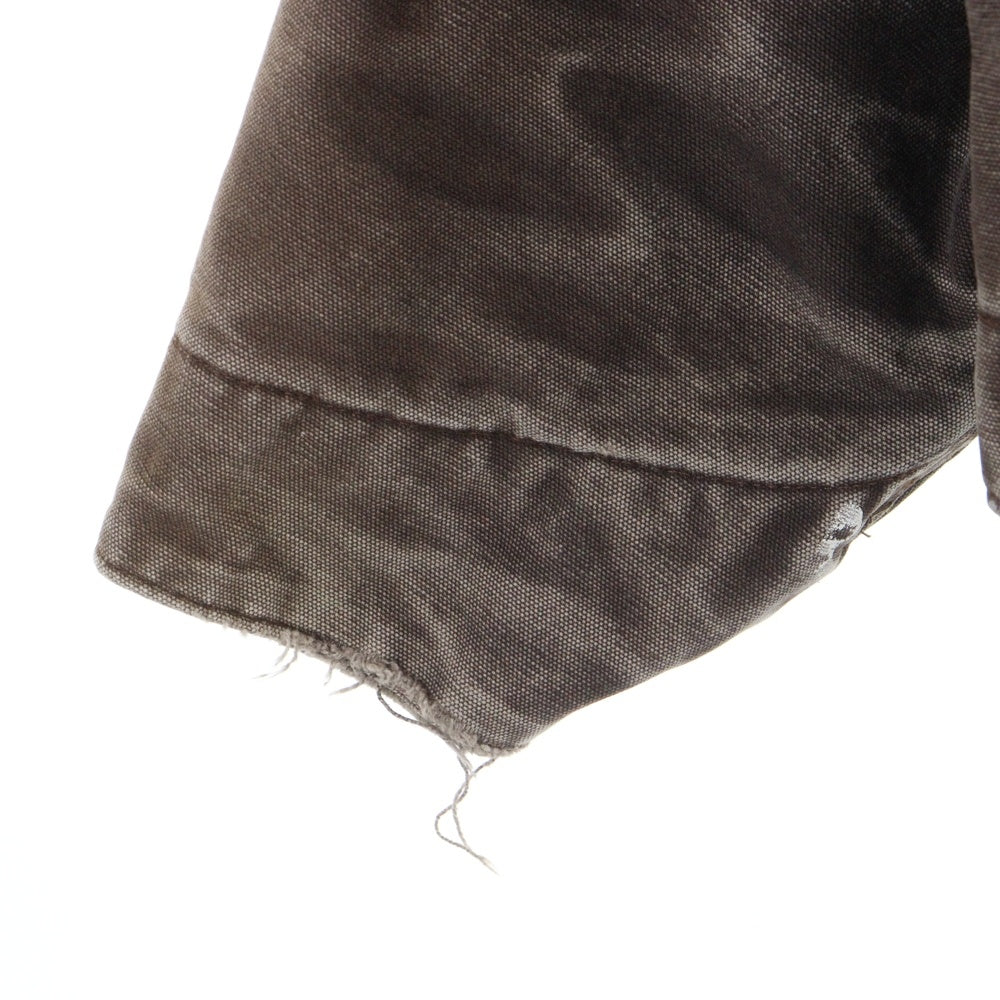 CARHARTT(カーハート) 00s DETROIT JACKET デトロイト 裏地チェック ジップアップジャケット ブルゾン ブラウン J97 DKB