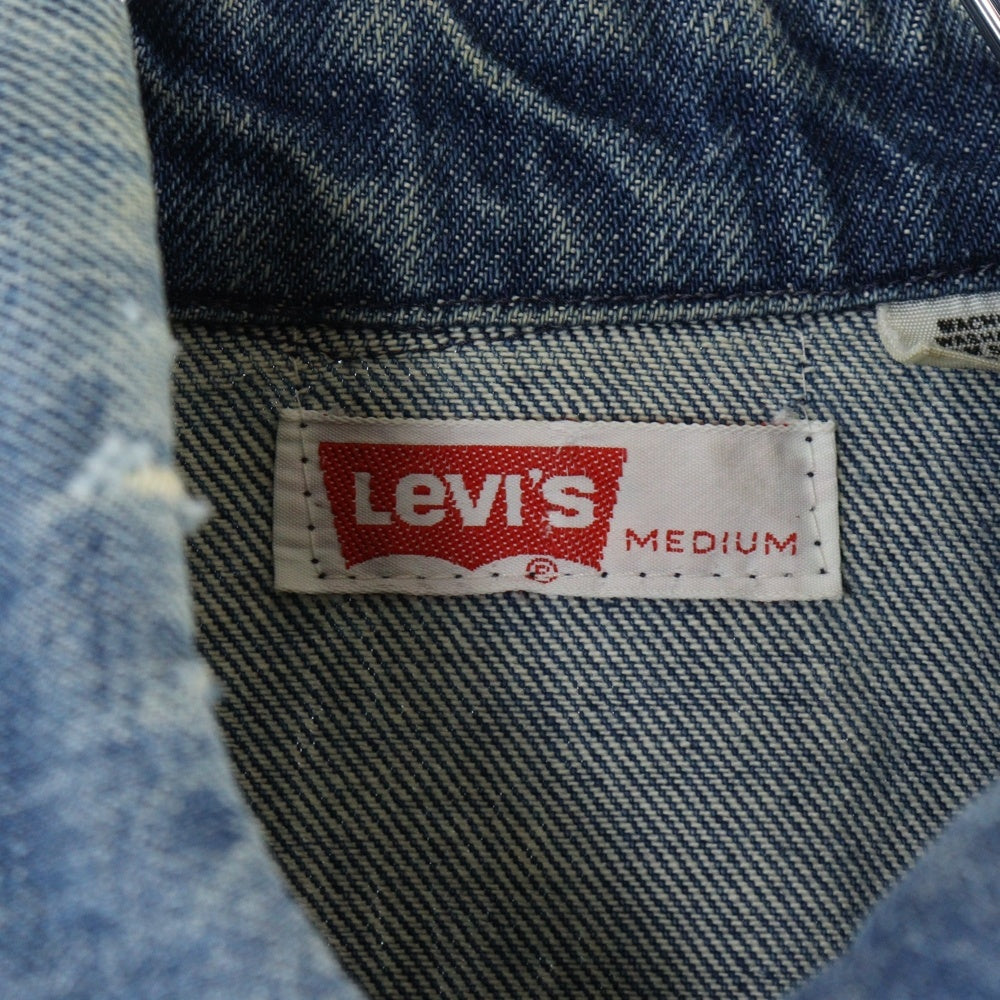 Levi's(リーバイス) 70s VINTAGE ボタン裏70 ロングスリーブ デニム 長袖シャツ インディゴ