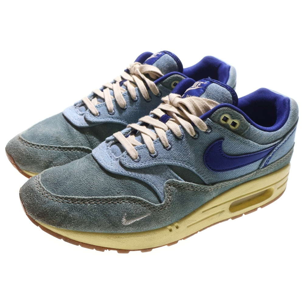 NIKE(ナイキ) AIR MAX 1 PRM Dirty Denim エアマックス ローカットスニーカー ブルー US9.5/27.5cm DV3050-300