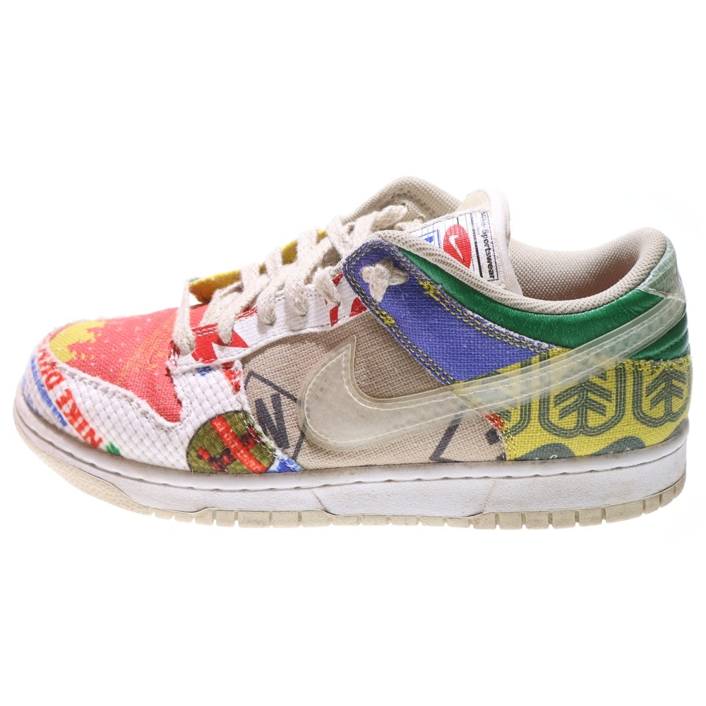 NIKE(ナイキ) DUNK LOW CITY MARKET ダンク シティマーケット ローカットスニーカー マルチカラー US8.5/26.5cm DA6125-900