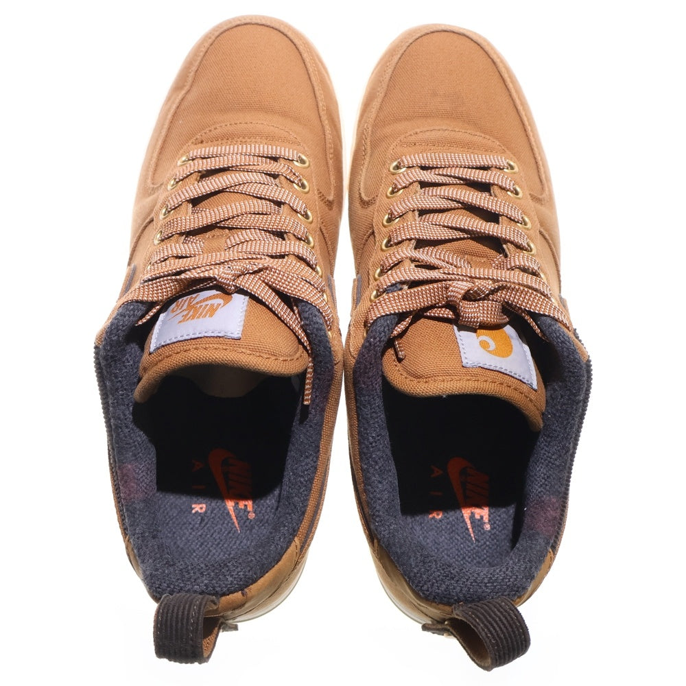NIKE(ナイキ) ×CARHARTT WIP AIR FORCE 1 LOW '07 PRM AV4113-200 カーハート エアフォース1プレミアム ローカットスニーカー US11/12.5cm ブラウン AV4113-200