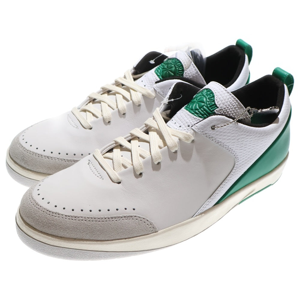 NIKE(ナイキ) ×Nina Chanel Abney Air Jordan 2 Retro Low White and Malachite ニーナ・シャネル・アブニー エアジョーダン2 ローカットスニーカーDQ0560-160