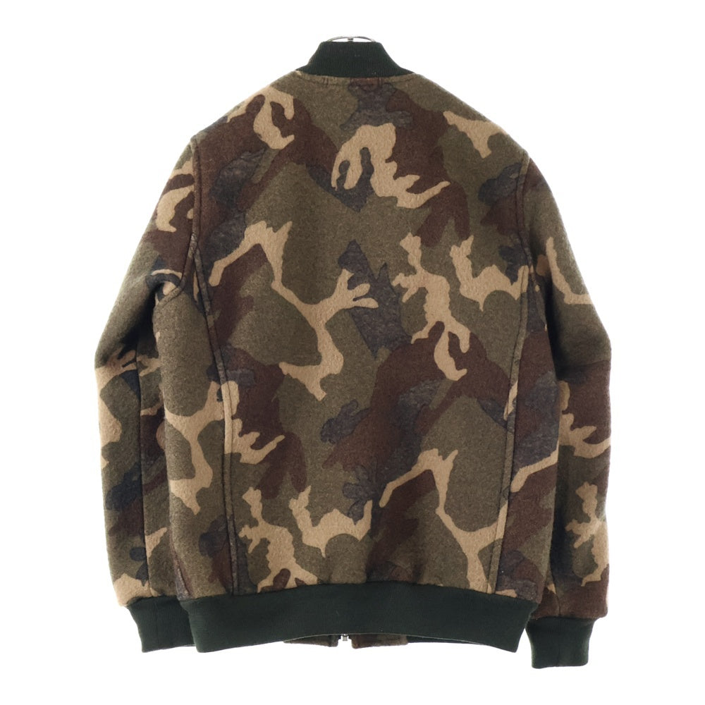 Palace Skateboards(パレススケートボーズ) 14SS Camo Bomber Jacket カモ柄 ウール ボンバージャケット ブルゾン カーキ
