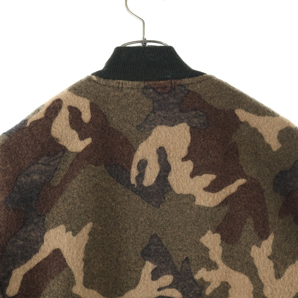 Palace Skateboards(パレススケートボーズ) 14SS Camo Bomber Jacket カモ柄 ウール ボンバージャケット ブルゾン カーキ