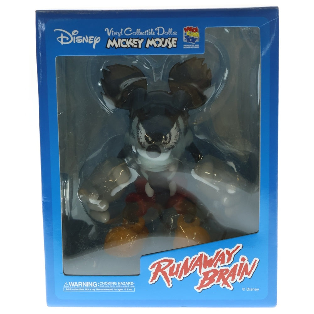 MEDICOM TOY(メディコムトイ) 2011×Disney VCD MICKEY MOUSE RUNAWAY BRAIN ディズニー フィギュア王誌上限定 ヴァイナルコレクティブルドールズ 狂乱ミッキー ランナウェイブレイン