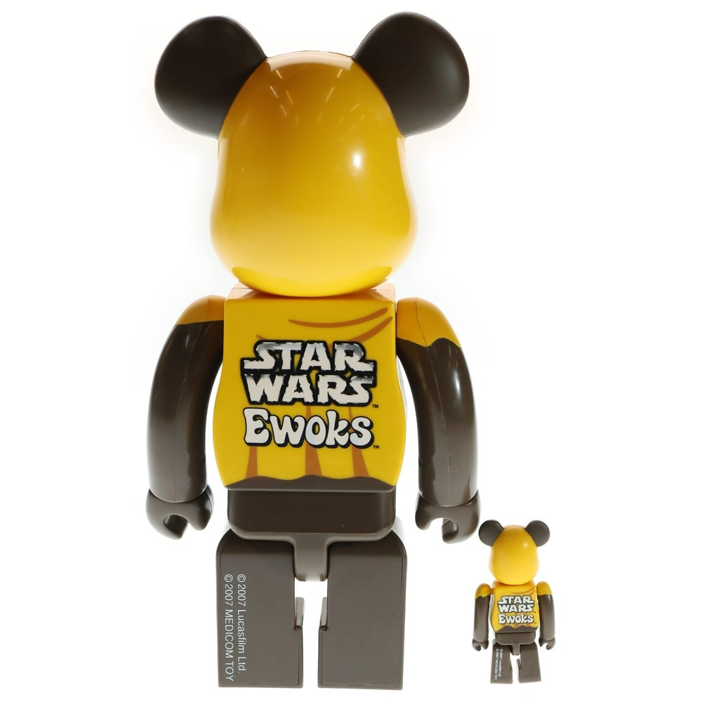MEDICOM TOY(メディコムトイ) 2008×STARWARS BE@RBRICK WICKET 100%&400% EWOKS Ver スターウォーズ ベアブリック ウィケット イウォークバージョン