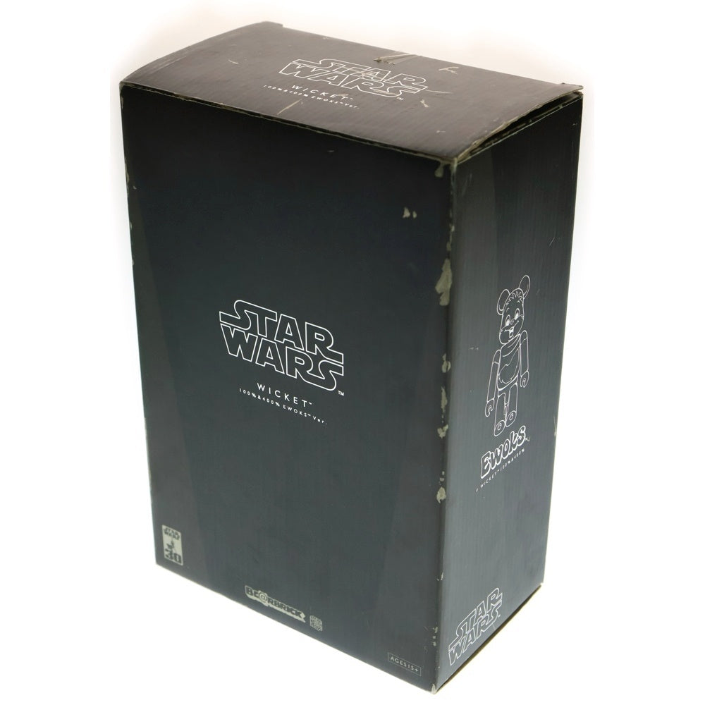 MEDICOM TOY(メディコムトイ) 2008×STARWARS BE@RBRICK WICKET 100%&400% EWOKS Ver スターウォーズ ベアブリック ウィケット イウォークバージョン