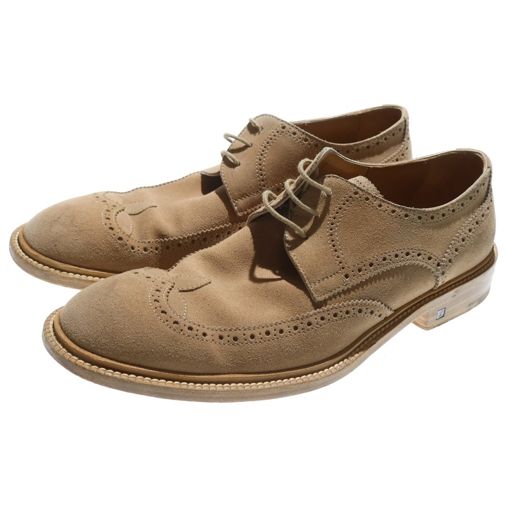 LOUIS VUITTON(ルイヴィトン) スエードレザー レースアップ ドレスシューズ ベージュ ST1024