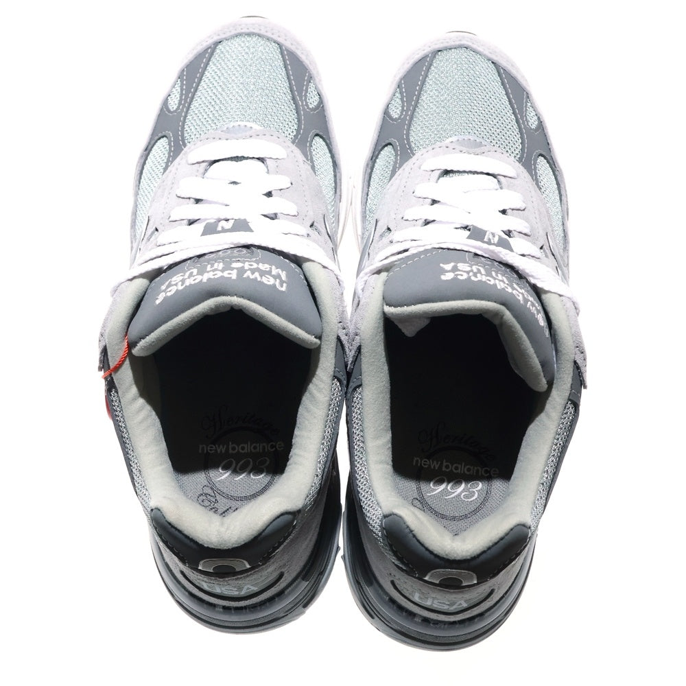 New Balance(ニューバランス) MR993GL スウェード ローカットスニーカー グレー US9/27cm