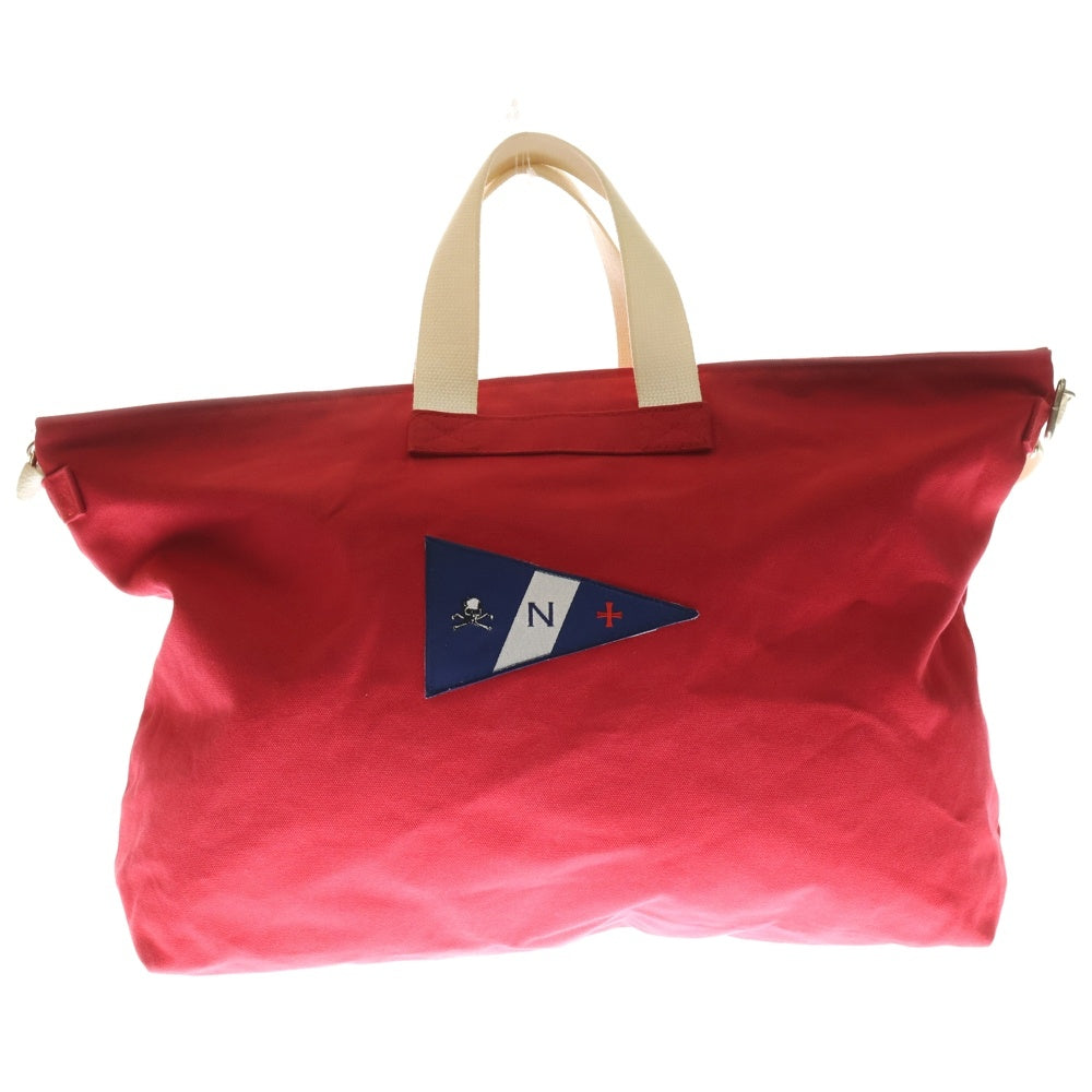 NOAH(ノア) 17SS Core Logo Flag Holdall Duffle Bag ロゴパッチ トートバッグ レッド