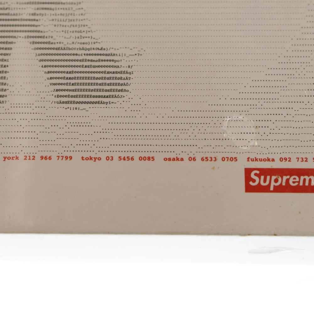 SUPREME(シュプリーム) 17SS Terry Richardson Digi Jigsaw Puzzle 500Pieces テリーリチャードソン ジグソーパズル ホワイト