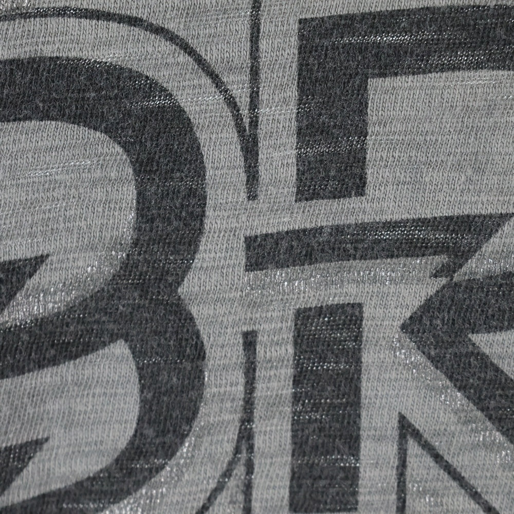 DIESEL(ディーゼル) BRAVE on Tour フロント プリント 半袖Tシャツ カットソー グレー