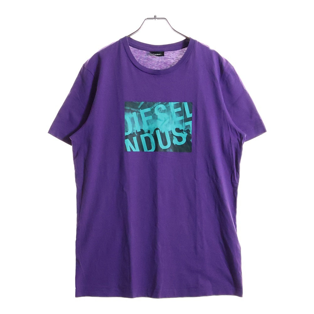 DIESEL(ディーゼル) フロント グラフィック プリント 半袖Tシャツ 