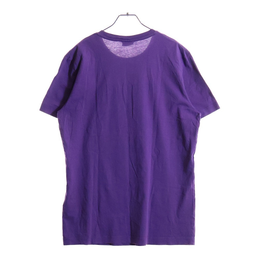 DIESEL(ディーゼル) フロント グラフィック プリント 半袖Tシャツ カットソー パープル