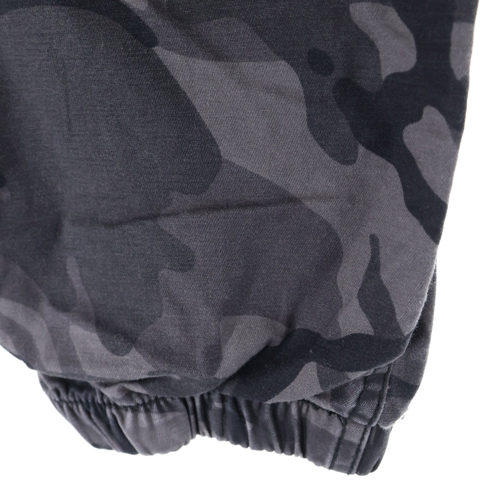 AAPE BY A BATHING APE(エーエイプバイアベイシングエイプ) WOVEN CARGO PANTS カモ柄 ジップフライ カーゴパンツ ブラック AAPPTM6482XAC