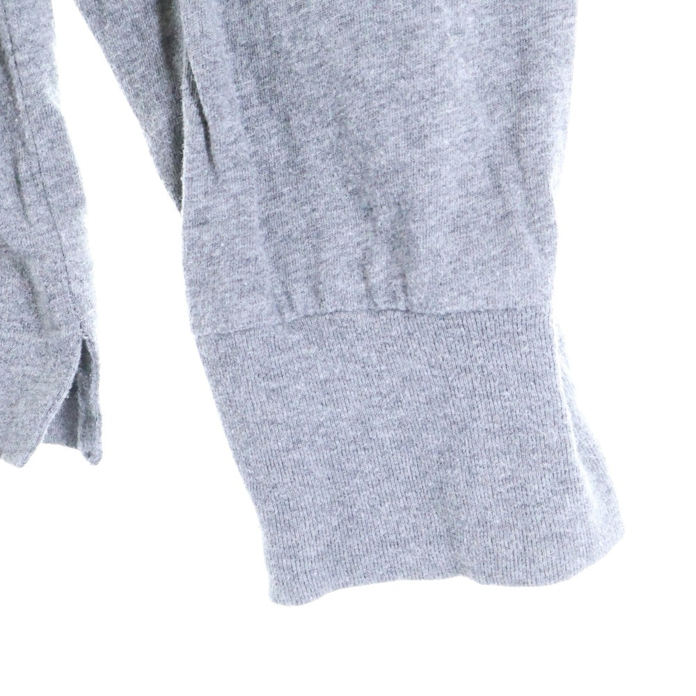 DIESEL(ディーゼル) フロント ロゴ プリント プルオーバーパーカー フーディ グレー