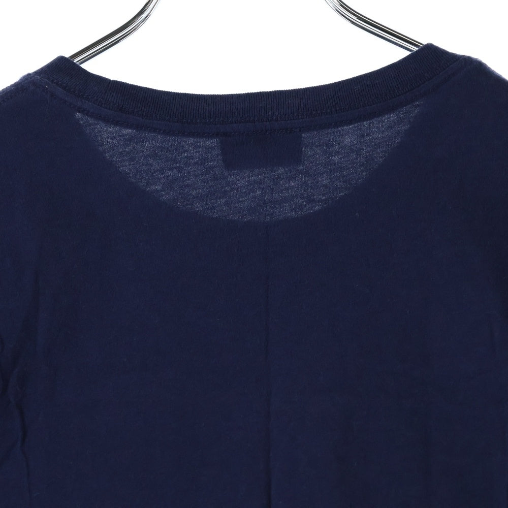 DIESEL(ディーゼル) テープ ロゴプリント 半袖Tシャツ カットソー ネイビー