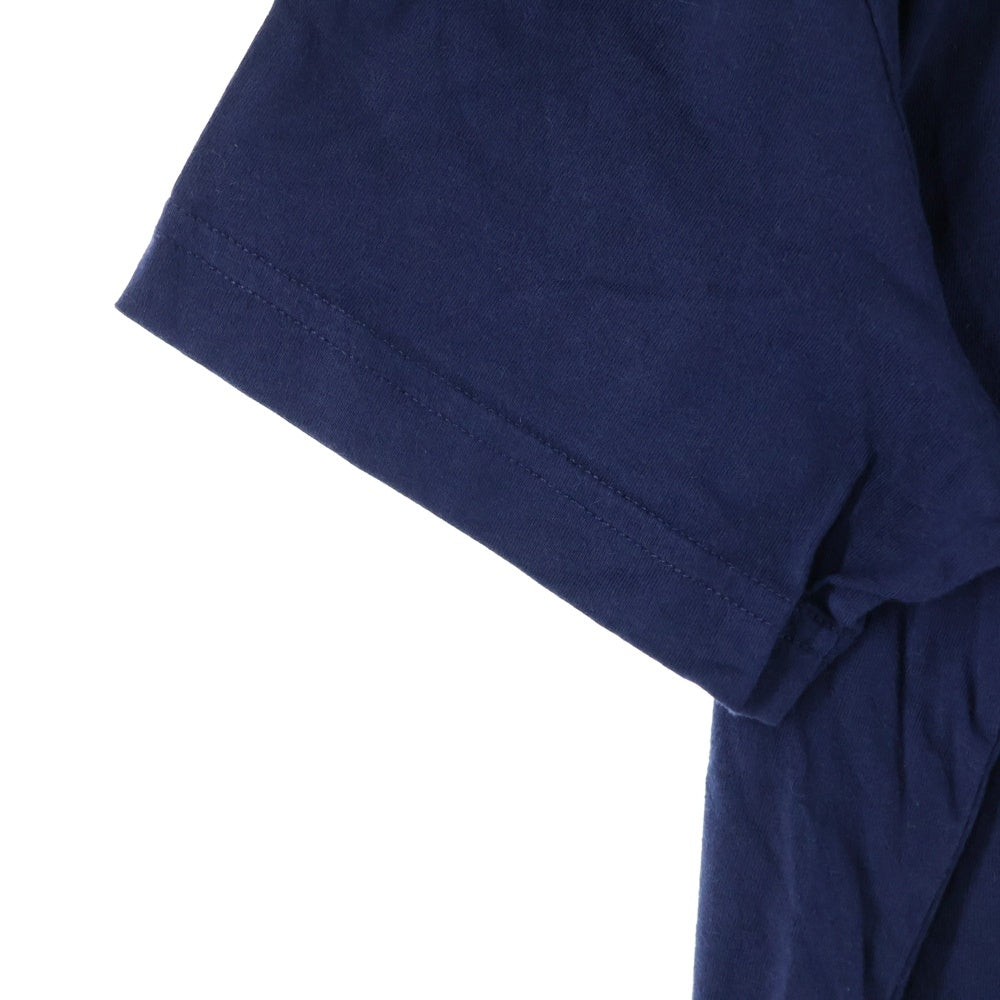 DIESEL(ディーゼル) テープ ロゴプリント 半袖Tシャツ カットソー ネイビー