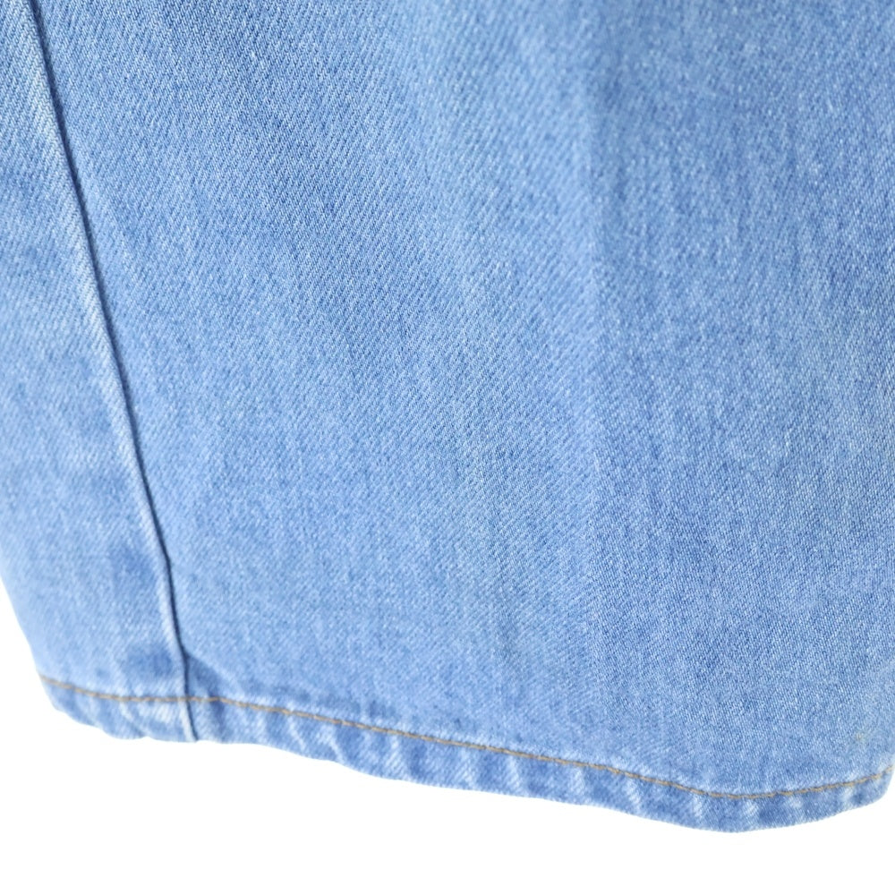 STUSSY(ステューシー) ロゴパッチ ストレート デニムパンツ インディゴ