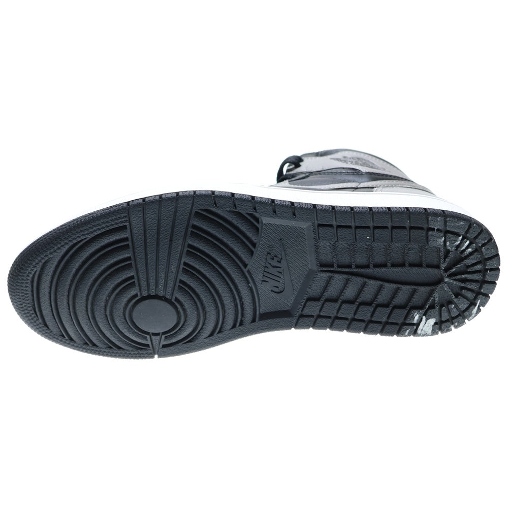 NIKE(ナイキ) AIR JORDAN 1 RETRO HIGH OG SHADOW エアジョーダン レトロ シャドウ ハイカットスニーカー ブラック/グレー US8.5/26.5cm 555088-013