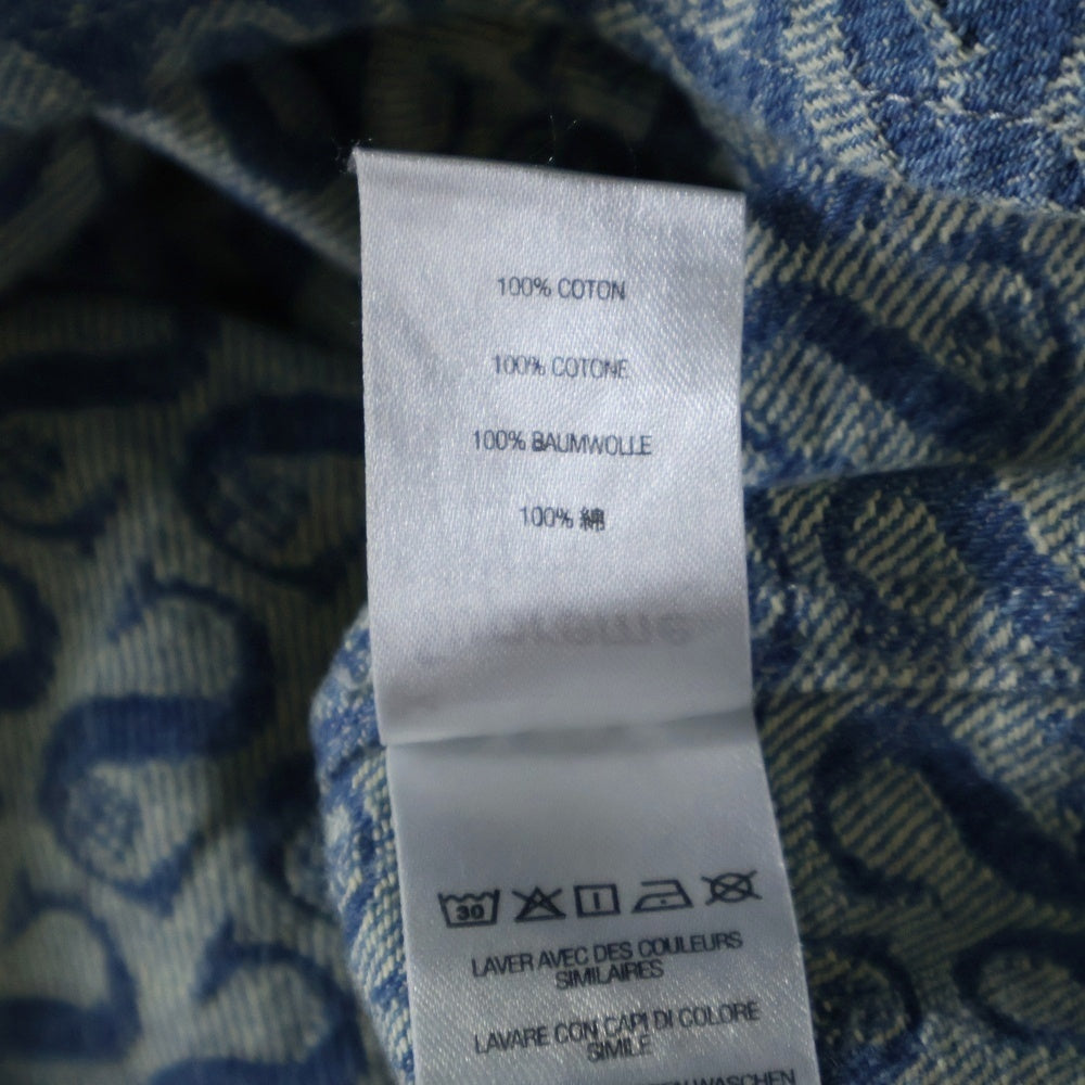 SUPREME(シュプリーム) 21AW Monogram Denim Shirt モノグラム 総柄 デニムジャケット インディゴ
