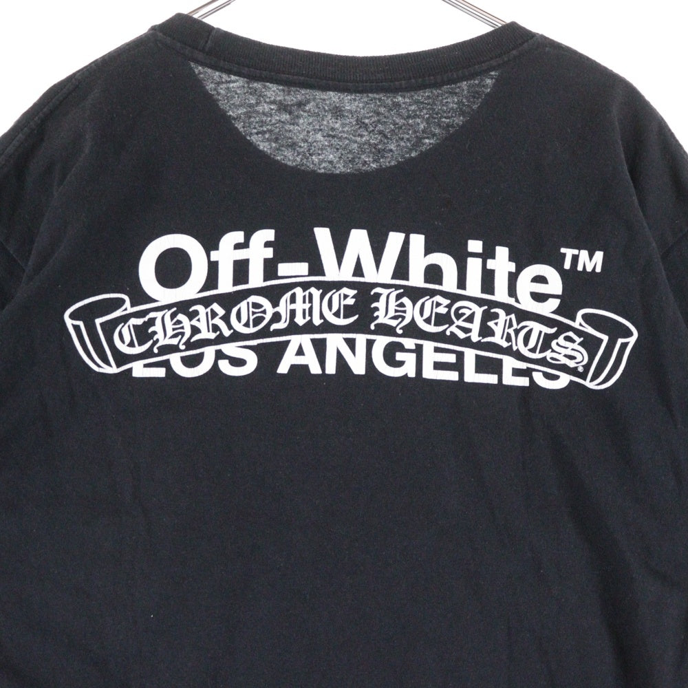 CHROME HEARTS(クロムハーツ) ×OFF-WHITE TOKYO T-SHIRT オフホワイト 東京 半袖Tシャツ カットソー ブラック