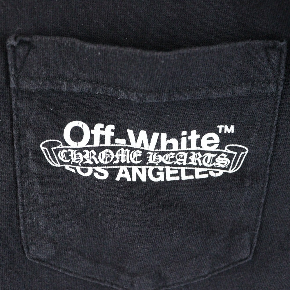 CHROME HEARTS(クロムハーツ) ×OFF-WHITE TOKYO T-SHIRT オフホワイト 東京 半袖Tシャツ カットソー ブラック