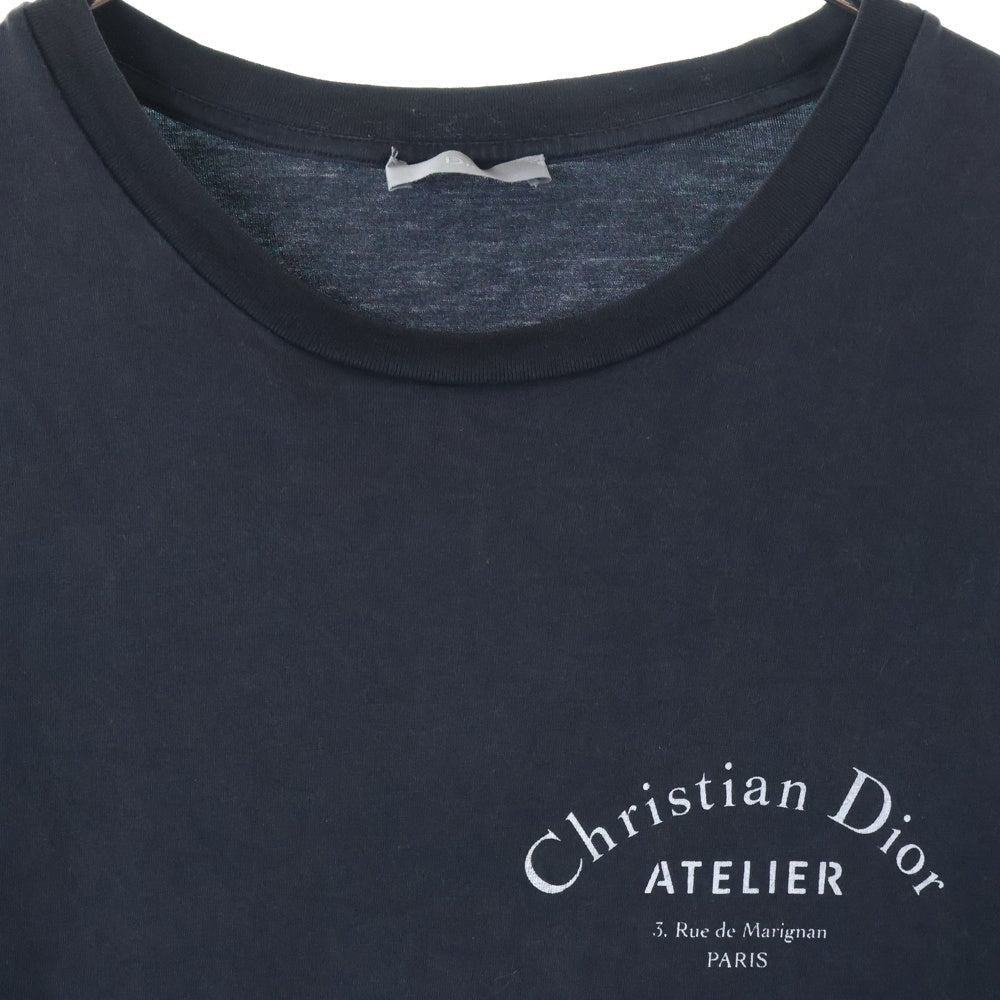 Dior HOMME(ディオールオム) Atelier T-Shirt 半袖Tシャツ ブラック 863J621I2712