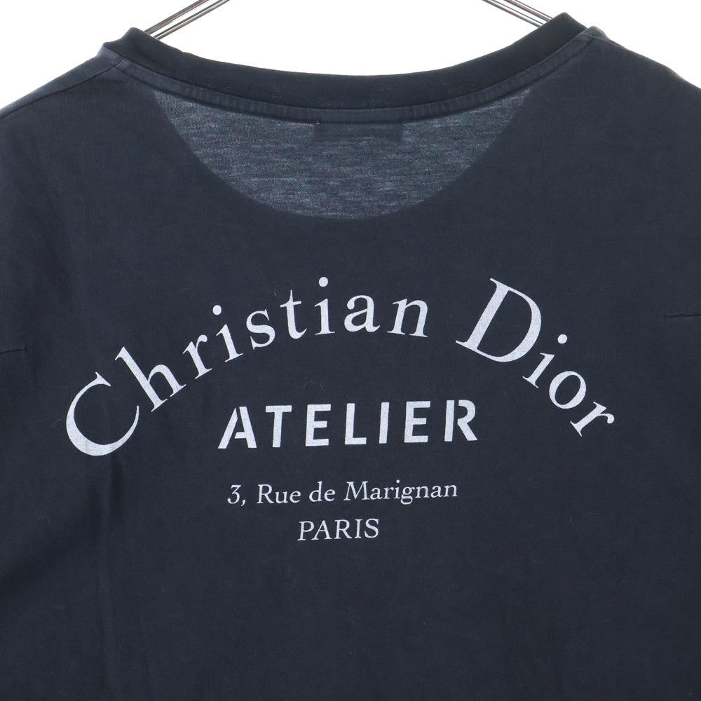 Dior HOMME(ディオールオム) Atelier T-Shirt 半袖Tシャツ ブラック 863J621I2712