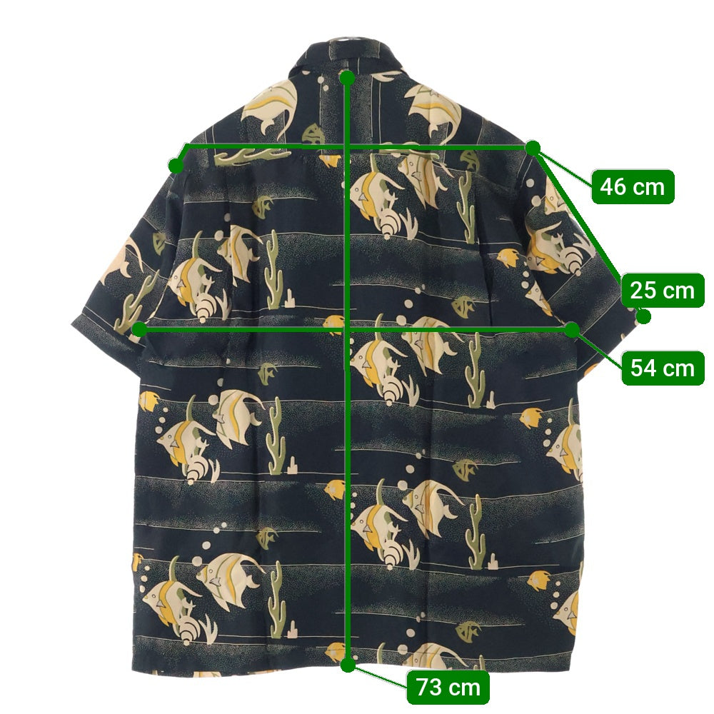 SUN SURF(サンサーフ) SPECIAL EDITION ALOHA KIHIKIHI 総柄 レーヨン アロハ 半袖シャツ マルチ SS30210