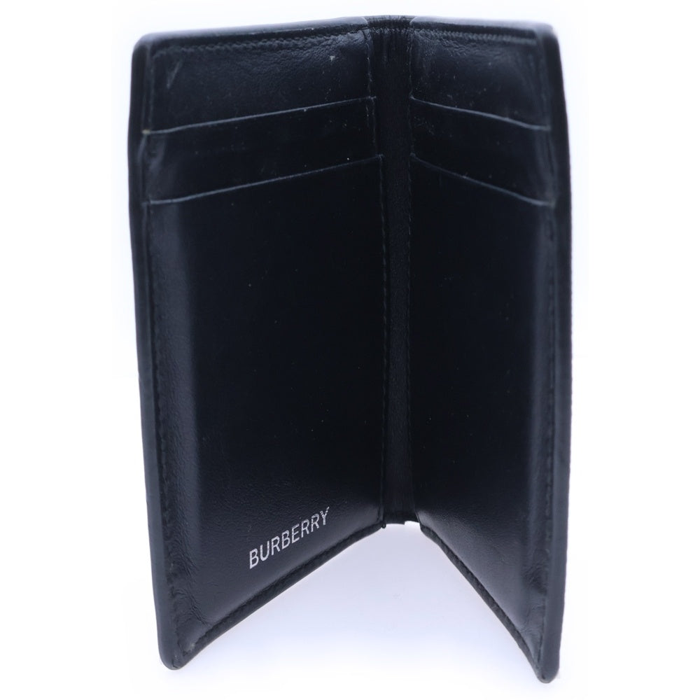 BURBERRY(バーバリー) チェック レザー カードケース ベージュ