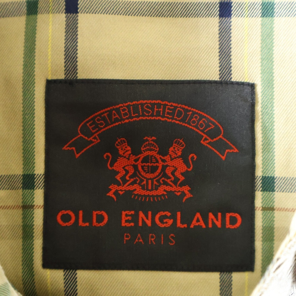 NO BRAND(ノーブランド) OLD ENGLAND 襟付きコート グレー